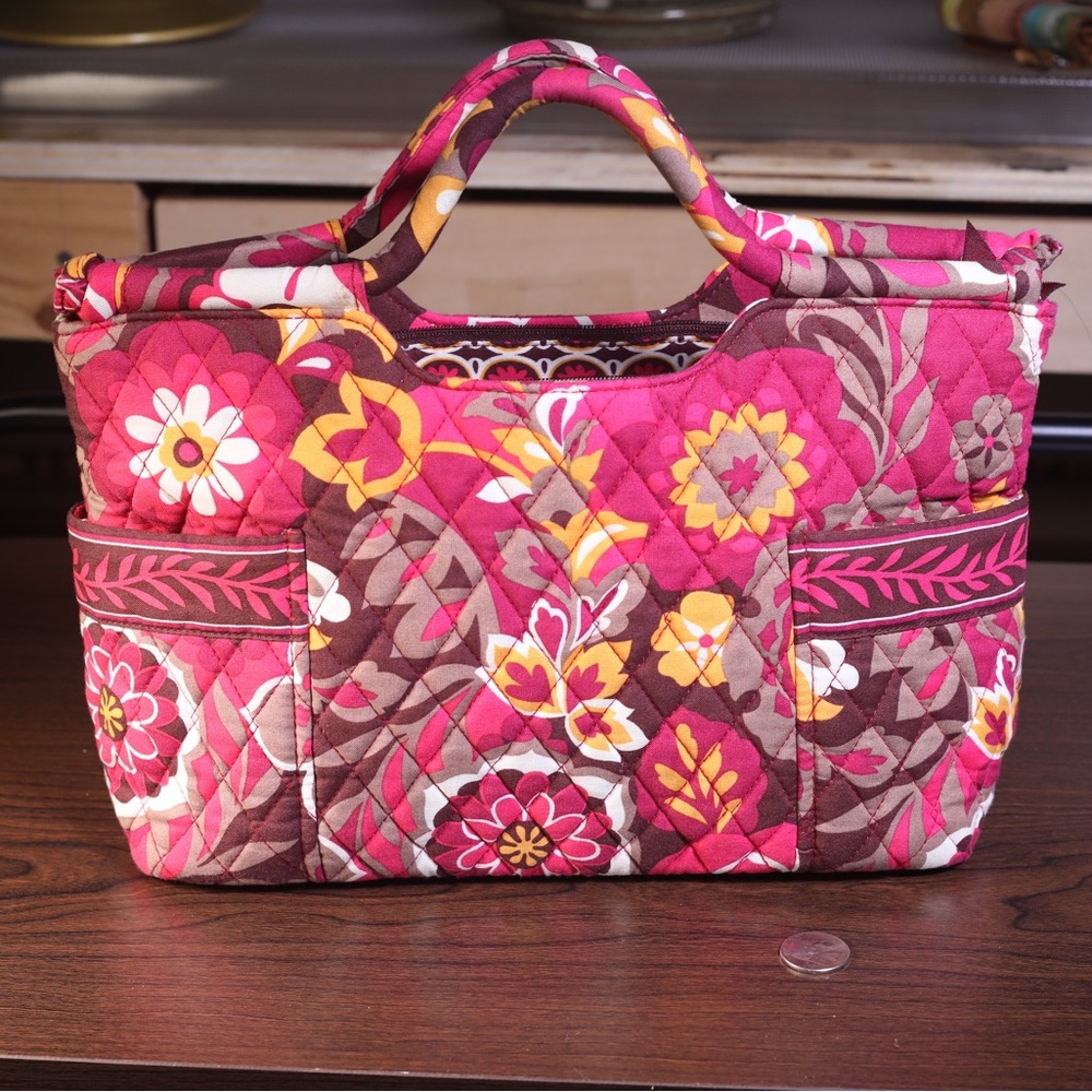 Vera Bradley Pink Handheld Tote